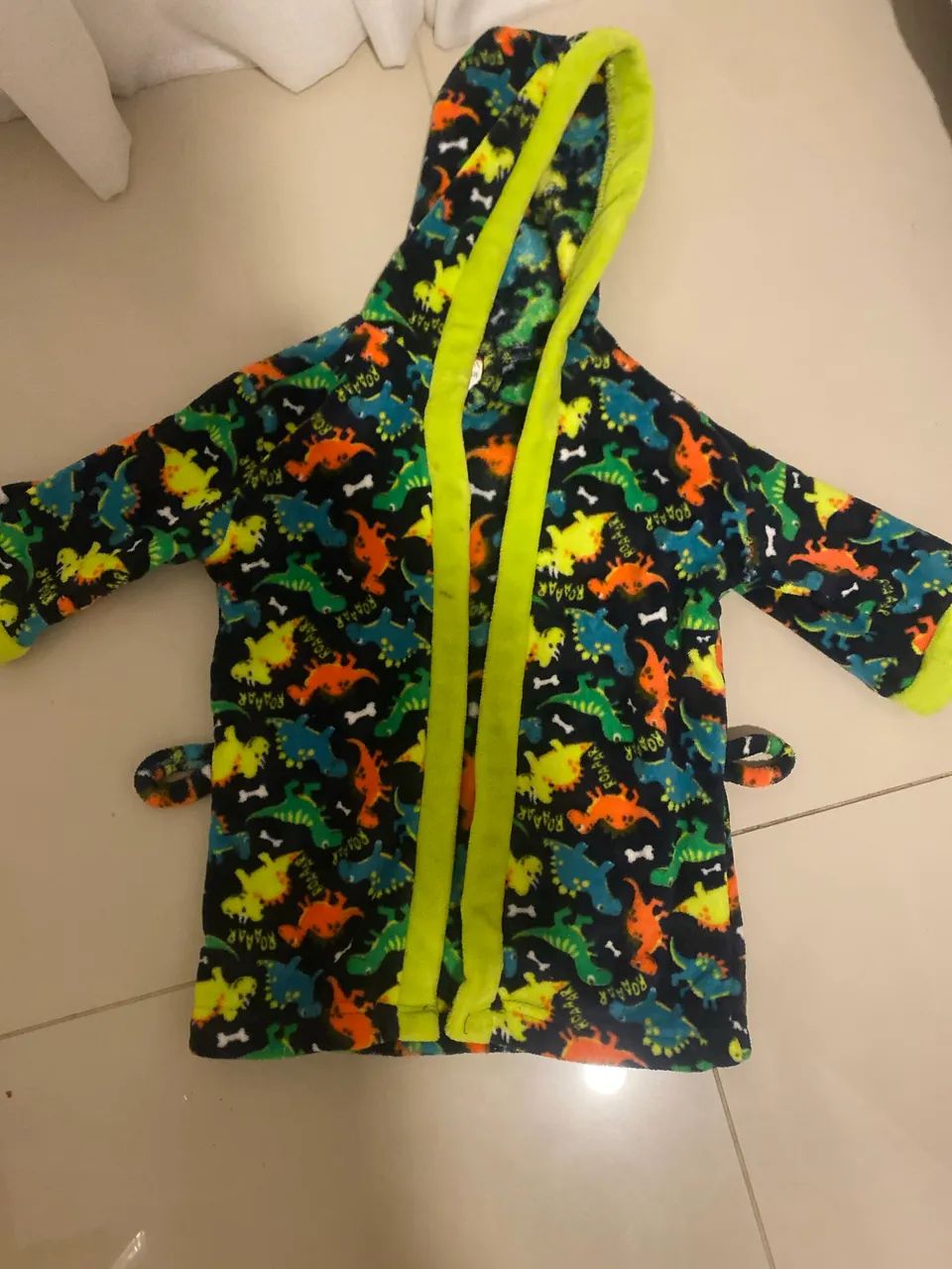 Roupão infantil
