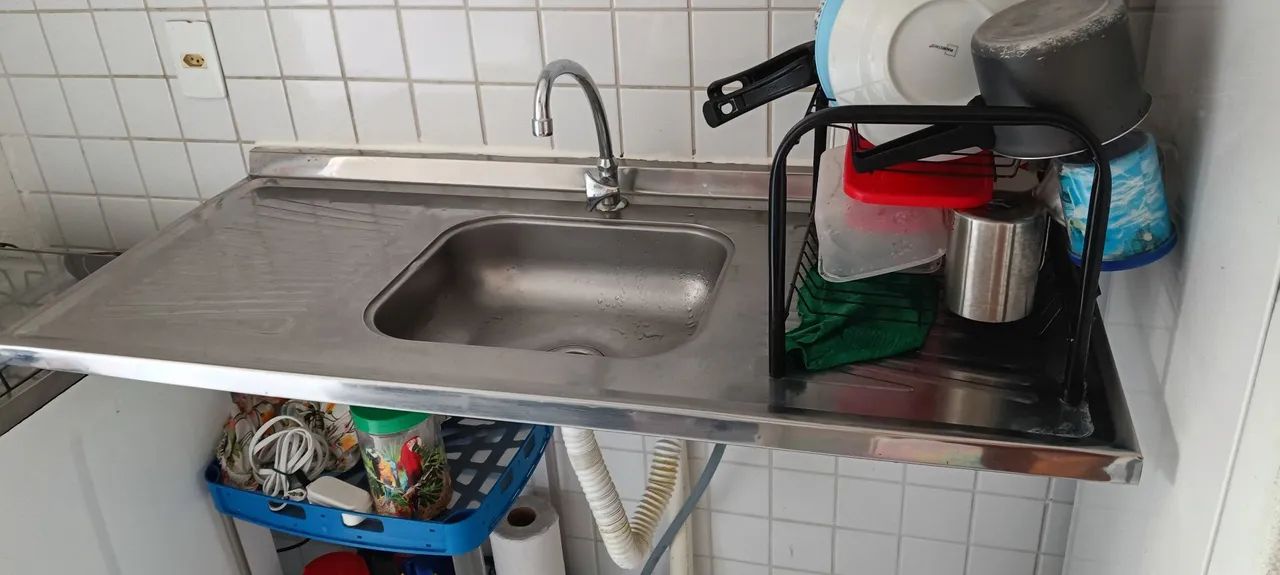 Balcão de alumínio e Tanque. - Foto 5