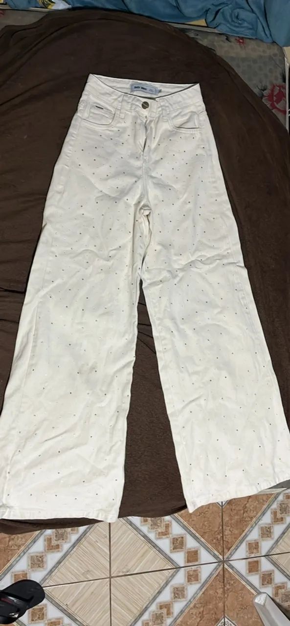 Calça larga 