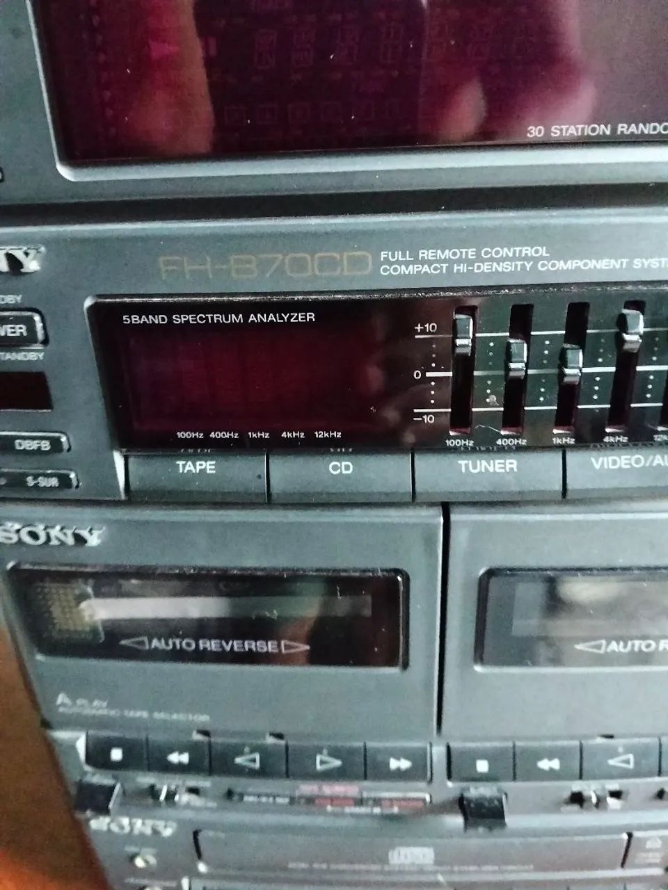 Mini system Sony funcionando  - Foto 3
