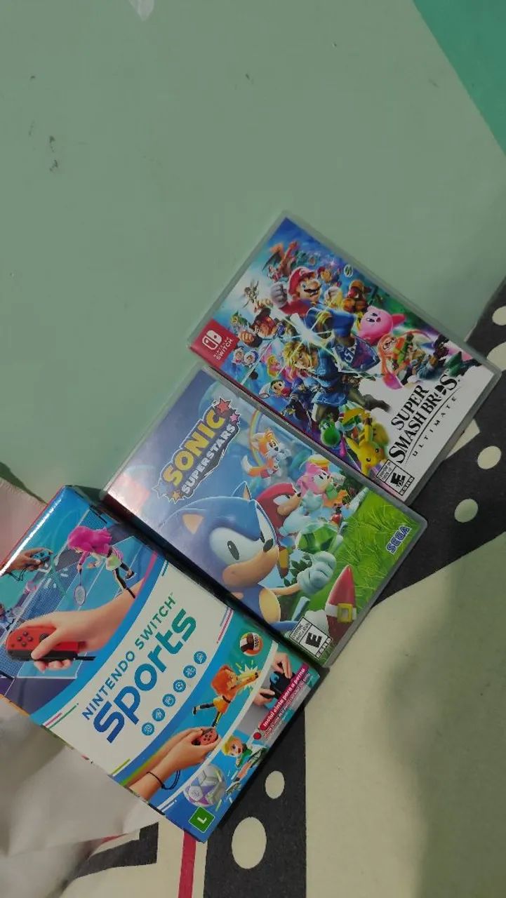 Nitendo switch OLED com tudo original + jogos e etc  - Foto 5