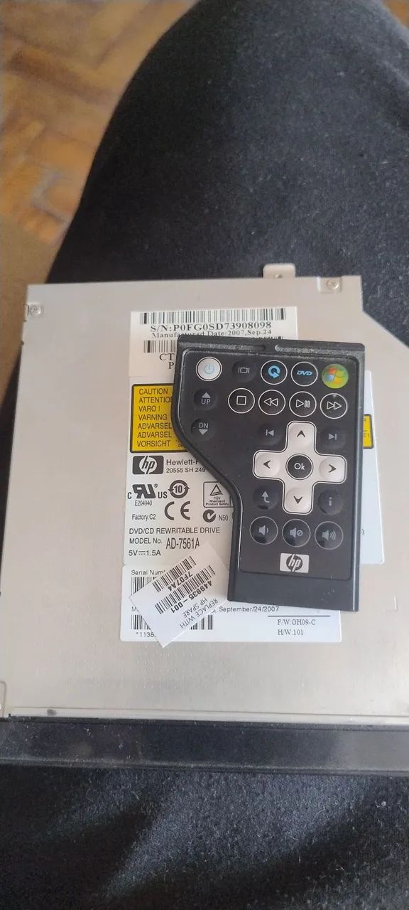 Leitor dvd notebook hp pavilion dv6000402625411564195840