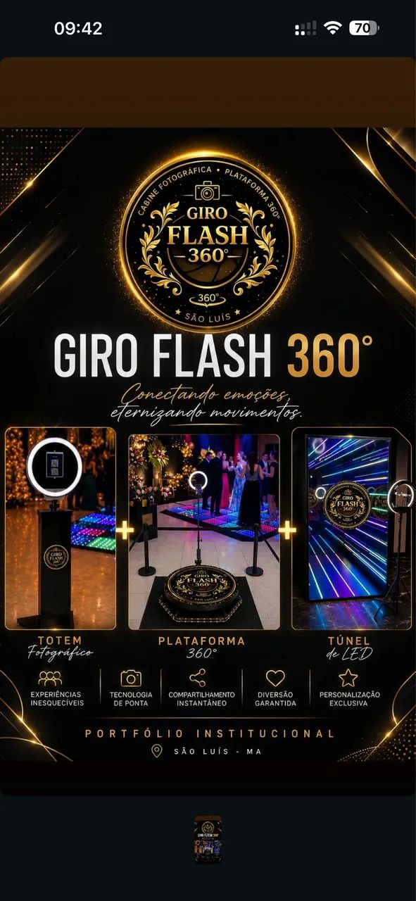 EQUIPAMENTOS PARA EVENTOS
