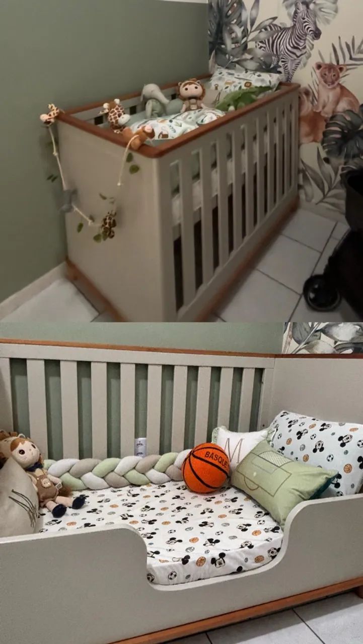 Berço + cama 2 em 1 - Foto 3