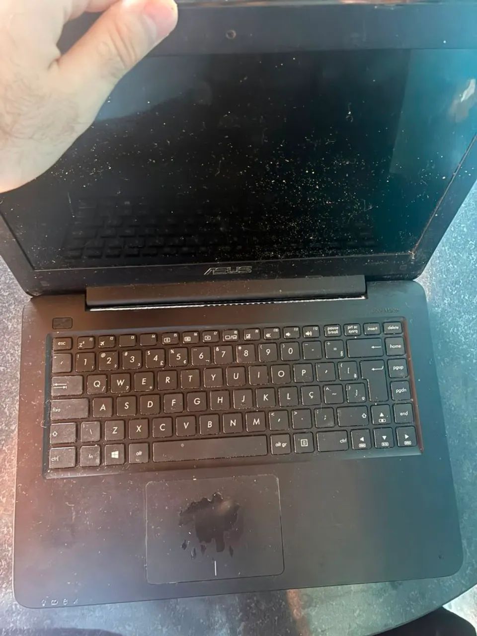 Notebook Asus z450l i3 com defeitos para retirada de peças(Sucata) - Foto 5