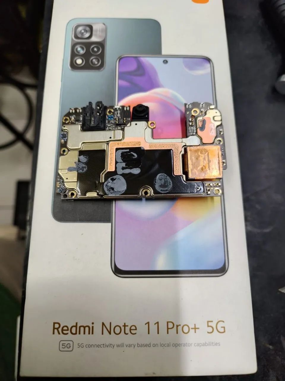 Placa Mãe Principal  Original Redmi Note 11 Pro+ Plus 5G - Foto 2