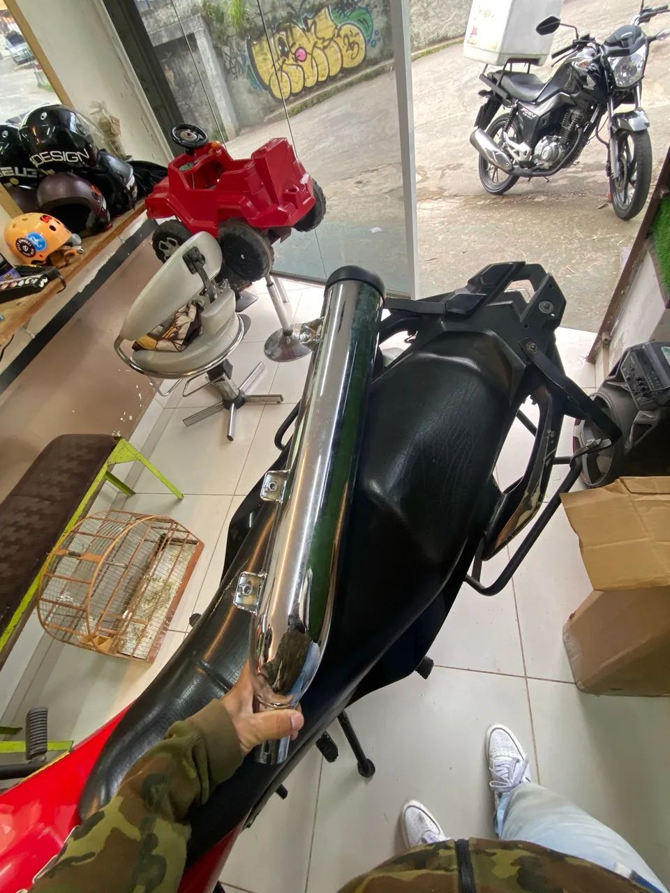 Escapamento de Indian Scout  - Foto 2