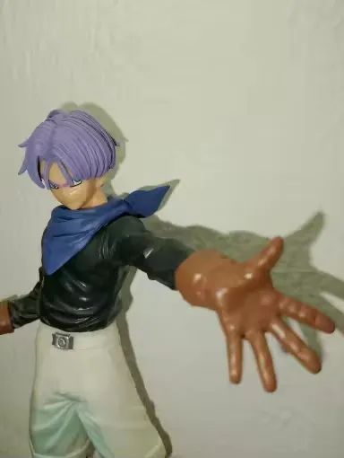 Trunks dragon ball GT cabelo roxo novo