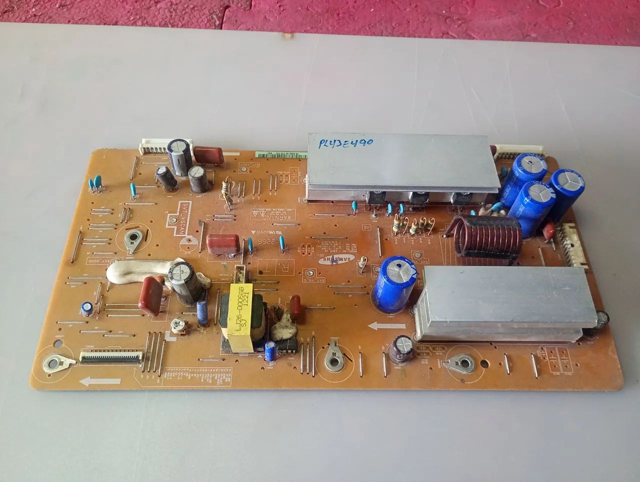Placa ysus plasma pl43E490 funcionando perfeitamente 