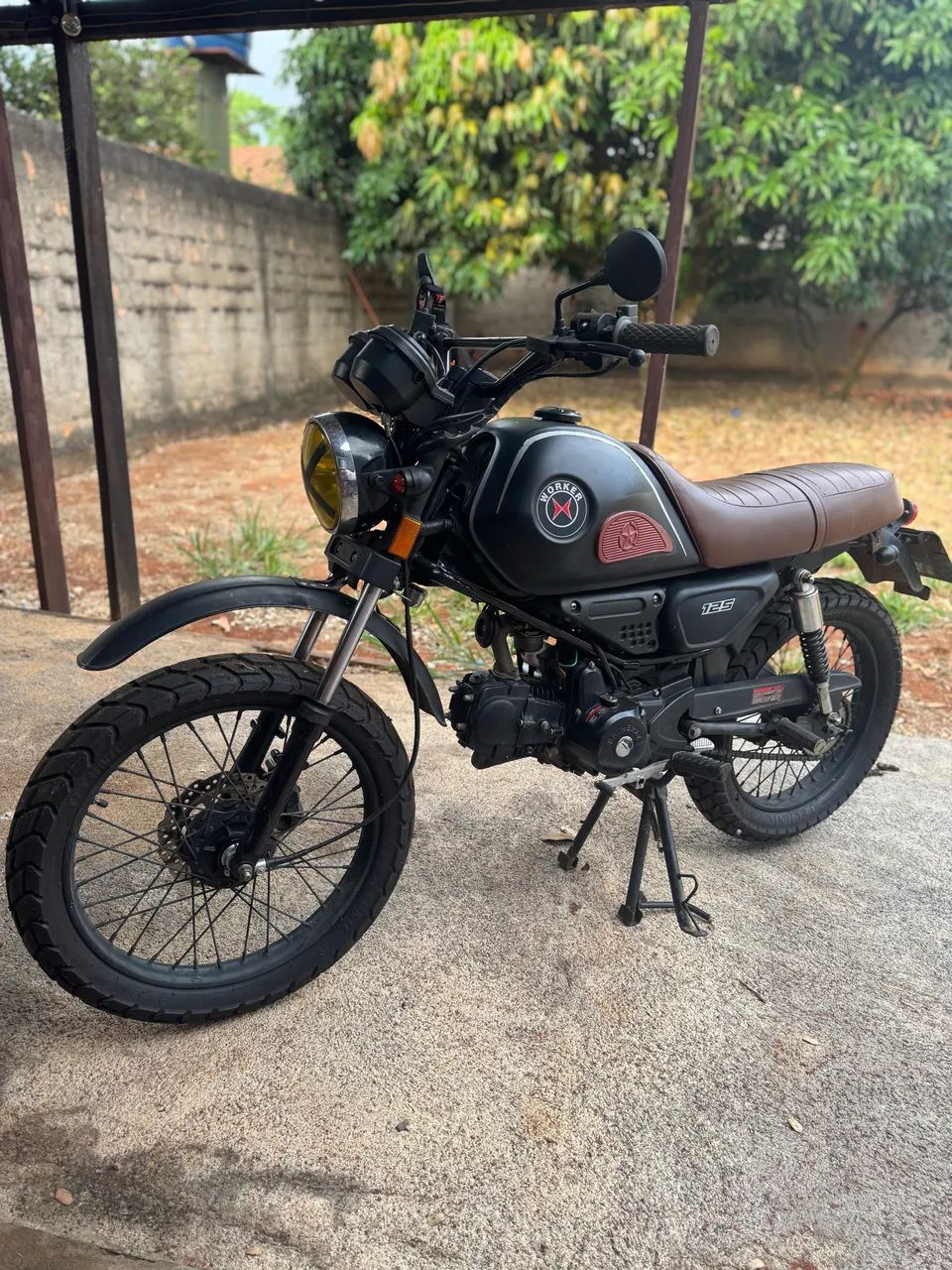 Shineray Worker 125cc estilo Scramble  - Foto 5