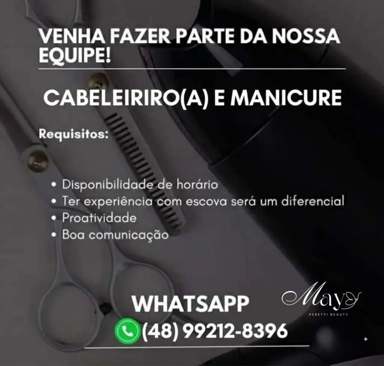 Cabeleireiro(a) e manicure