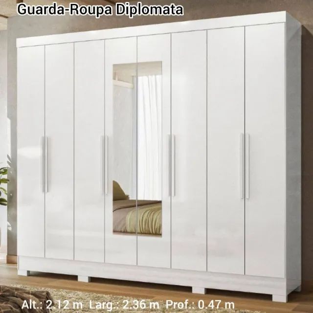 Guarda roupa diplomata  - Foto 2