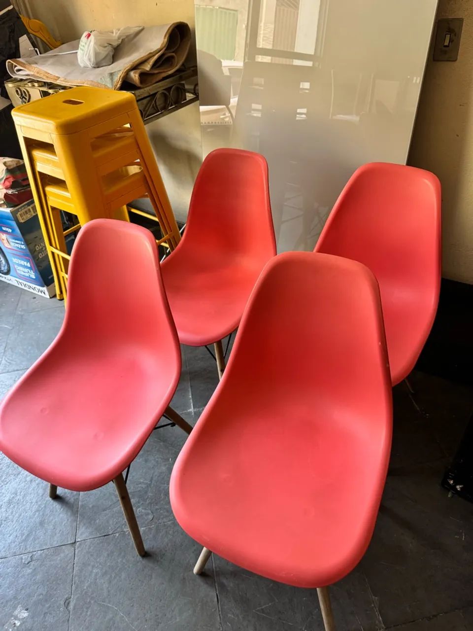 5cadeiras eames salmão  - Foto 2
