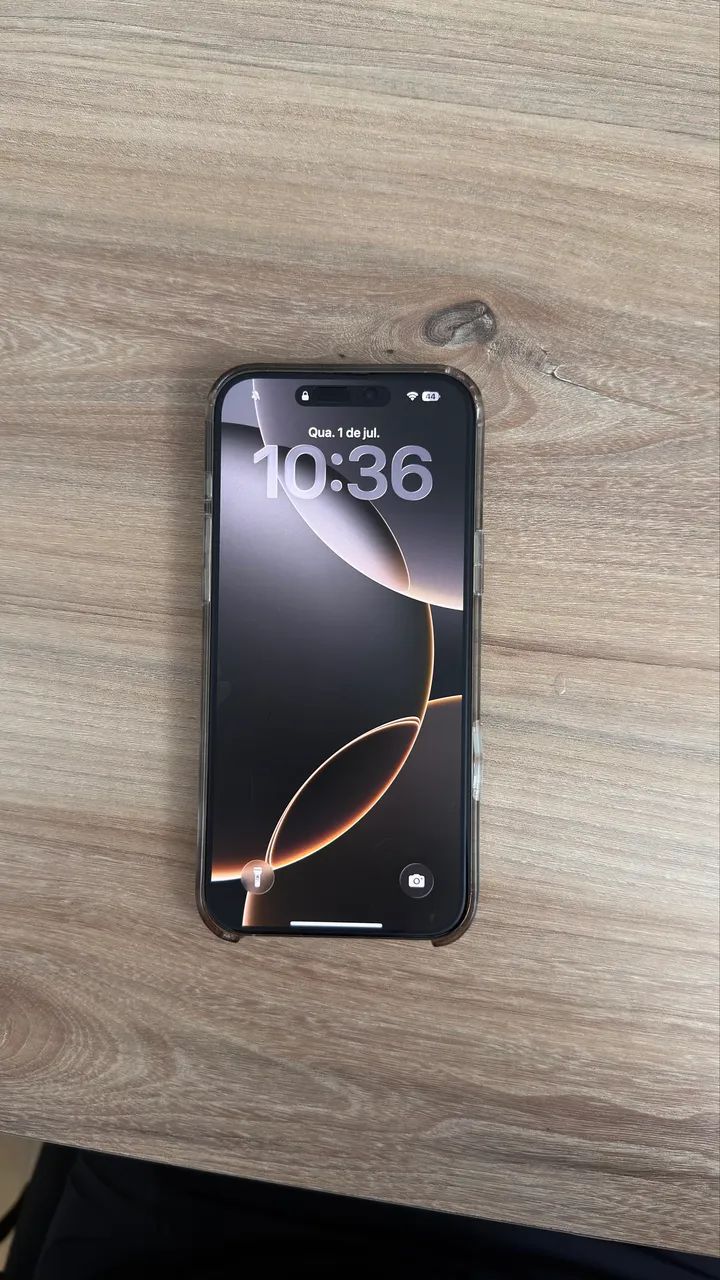 iPhone 16 pro Max - 256gb - 91% bateria - perfeito estado 