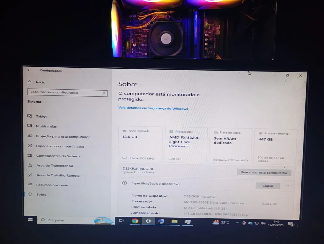 Computador para jogos e estudos - Foto 3