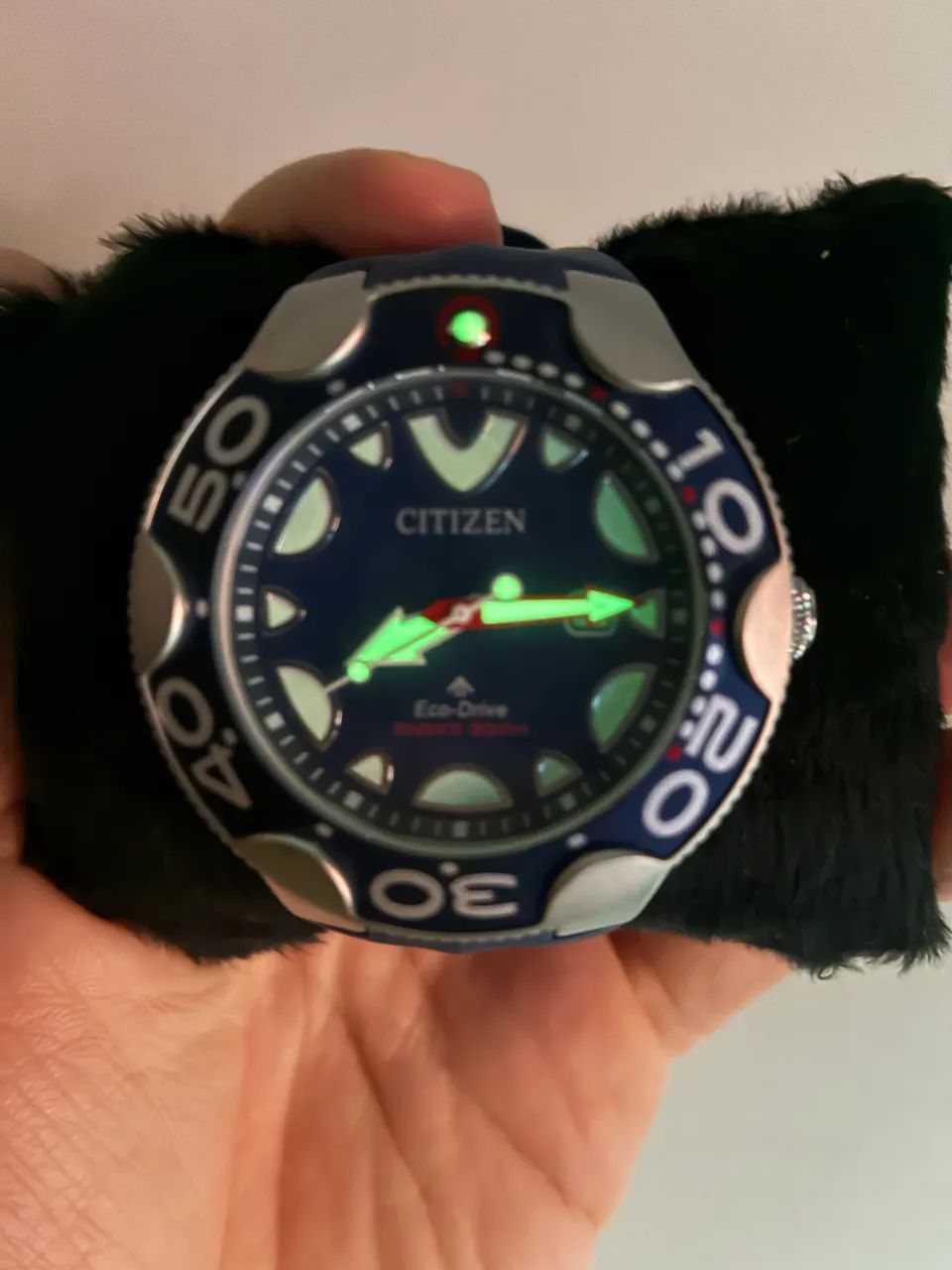 Relógio Citizen Orca Azul - Foto 3