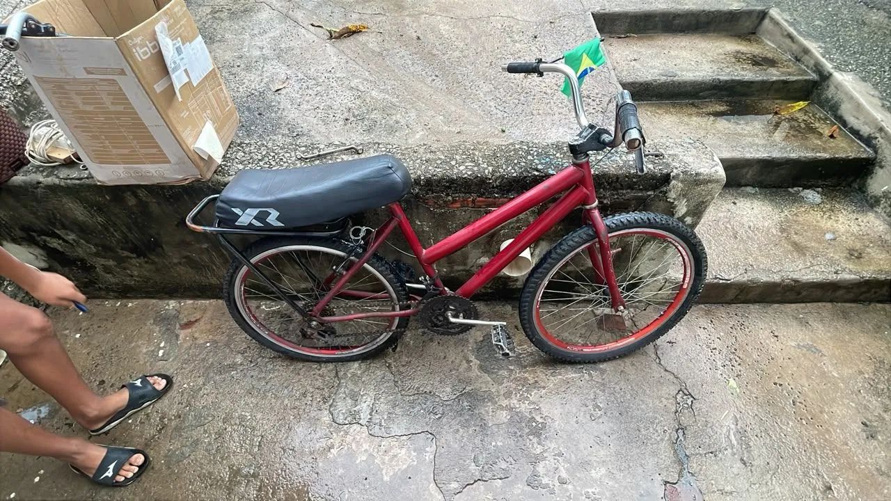 Bicicleta   Vermelha - Foto 2