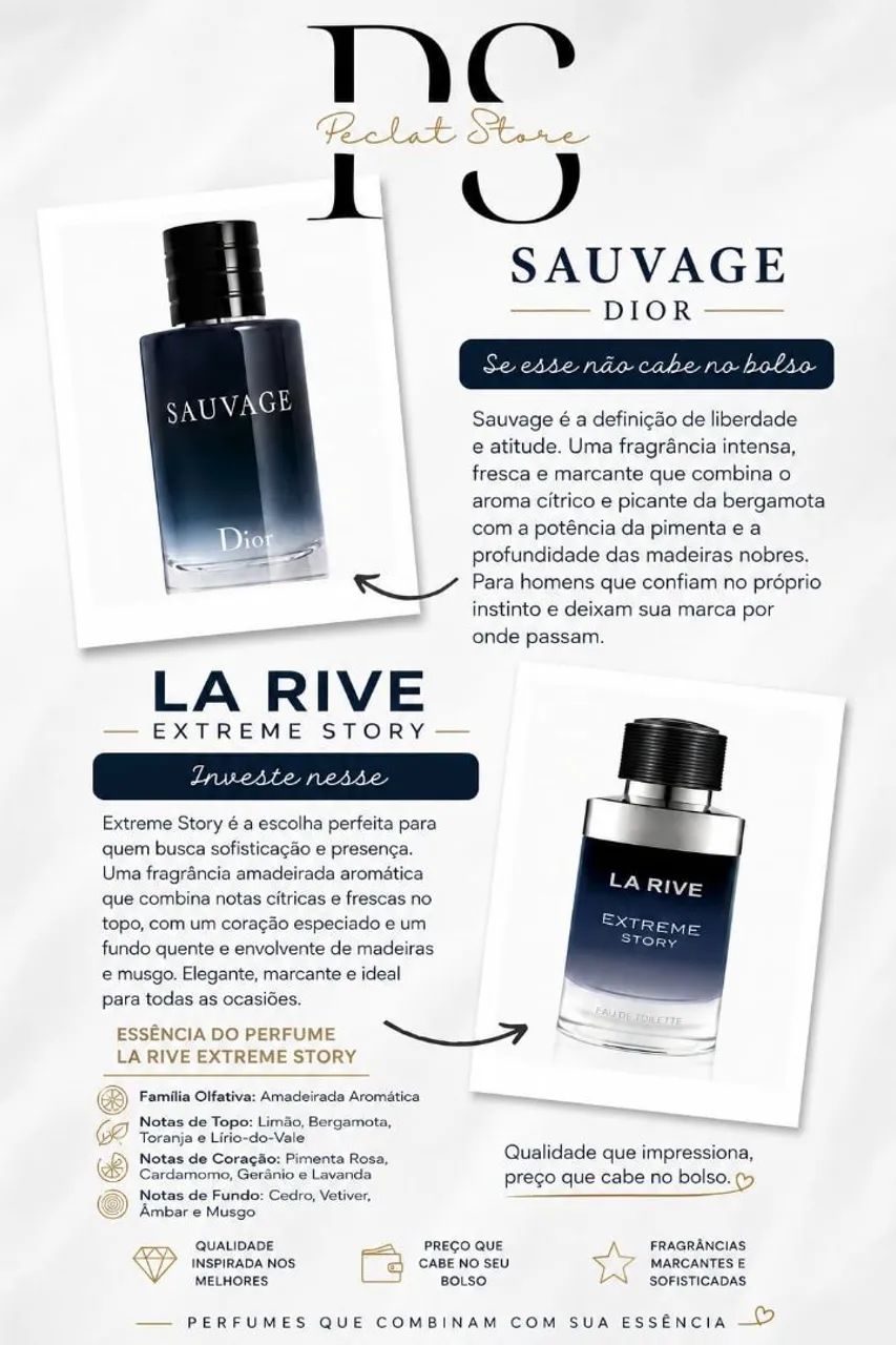 Perfumes la rive, perfume árabe, body splash arabe e relógio  - Foto 3