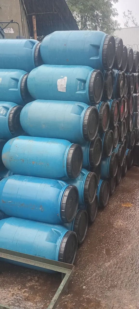 Bombona barril 80L de plástico