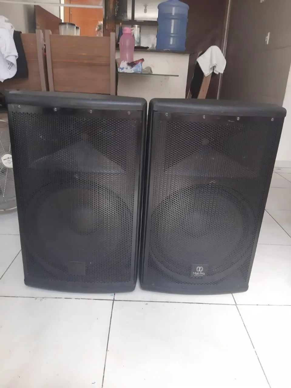 caixa de som mark pro