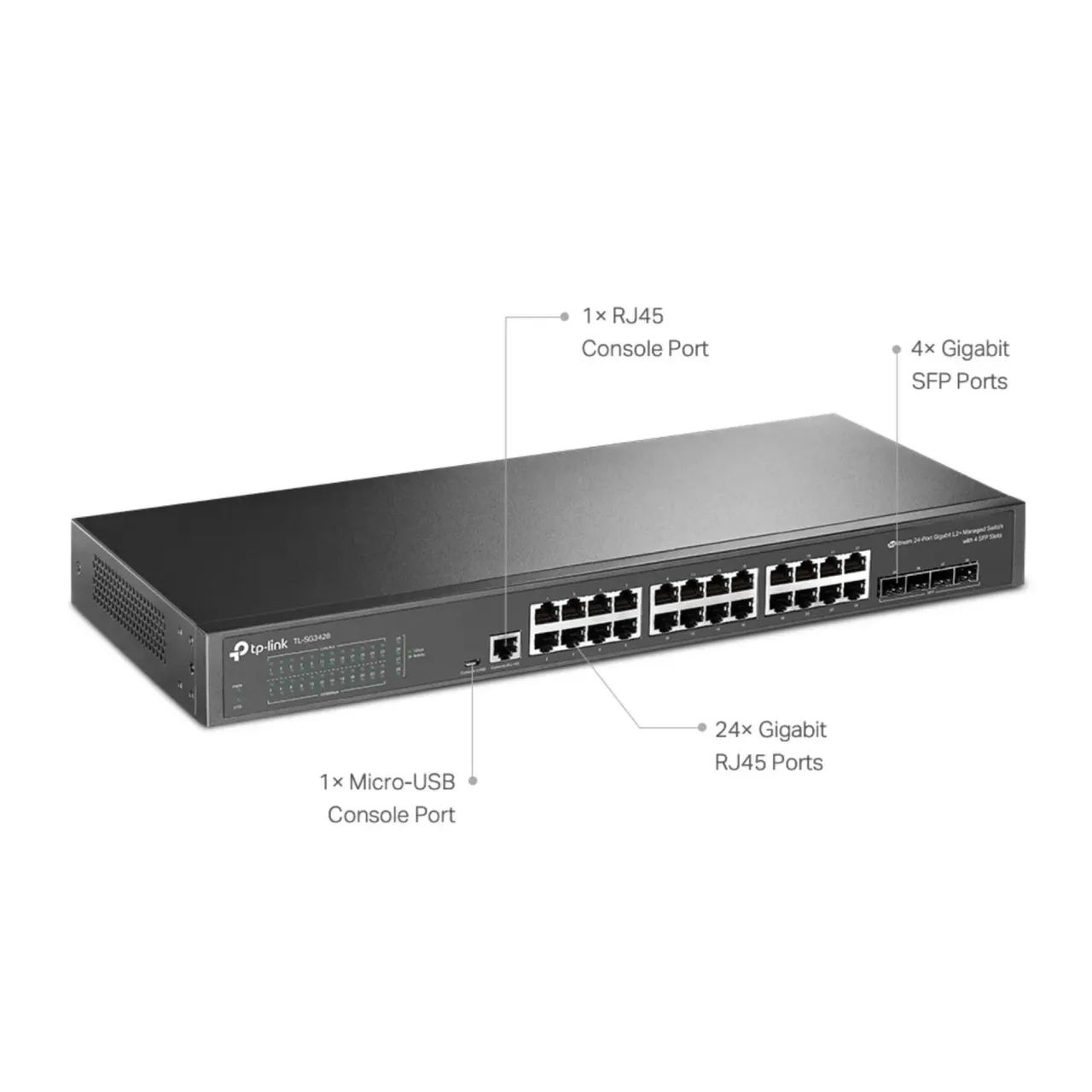 SWITCH TP-LINK SG3428 GERENCIÁVEL  - Foto 4