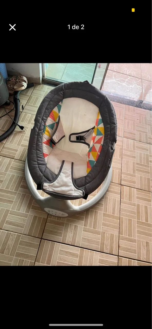 Cadeirinha de balanço elétrica 