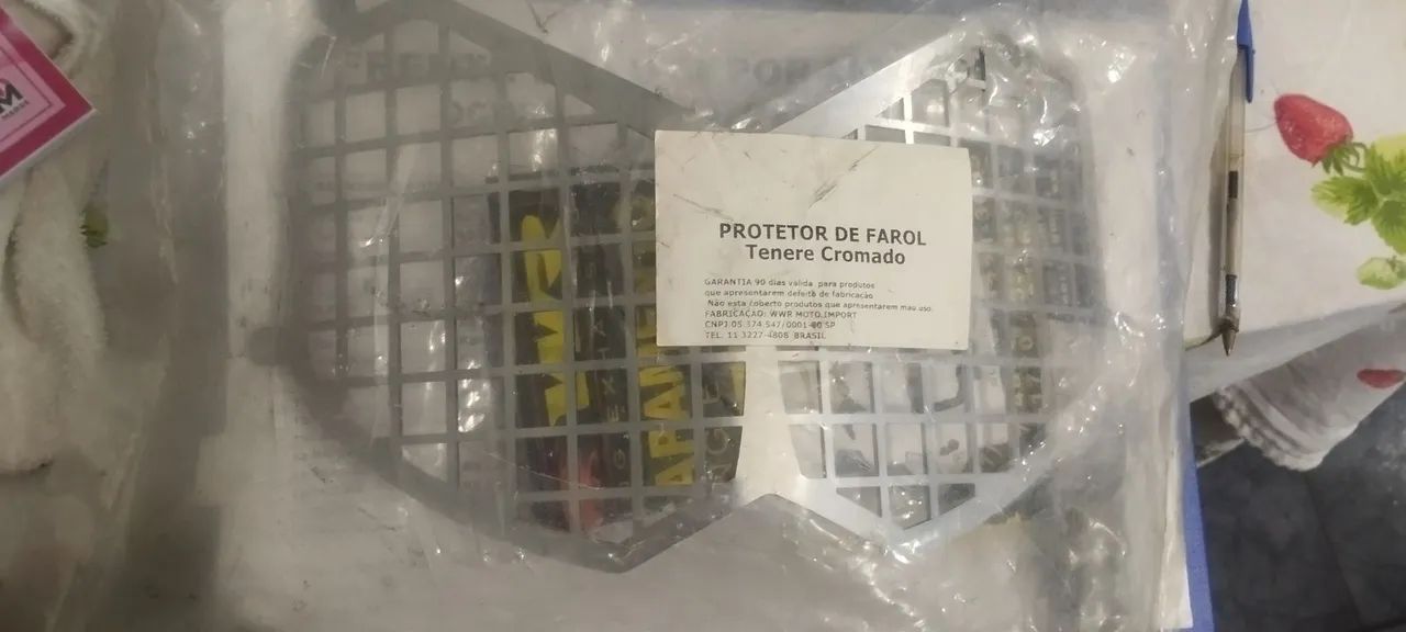 PROTETOR DE FAROL CROMADO  - Foto 2