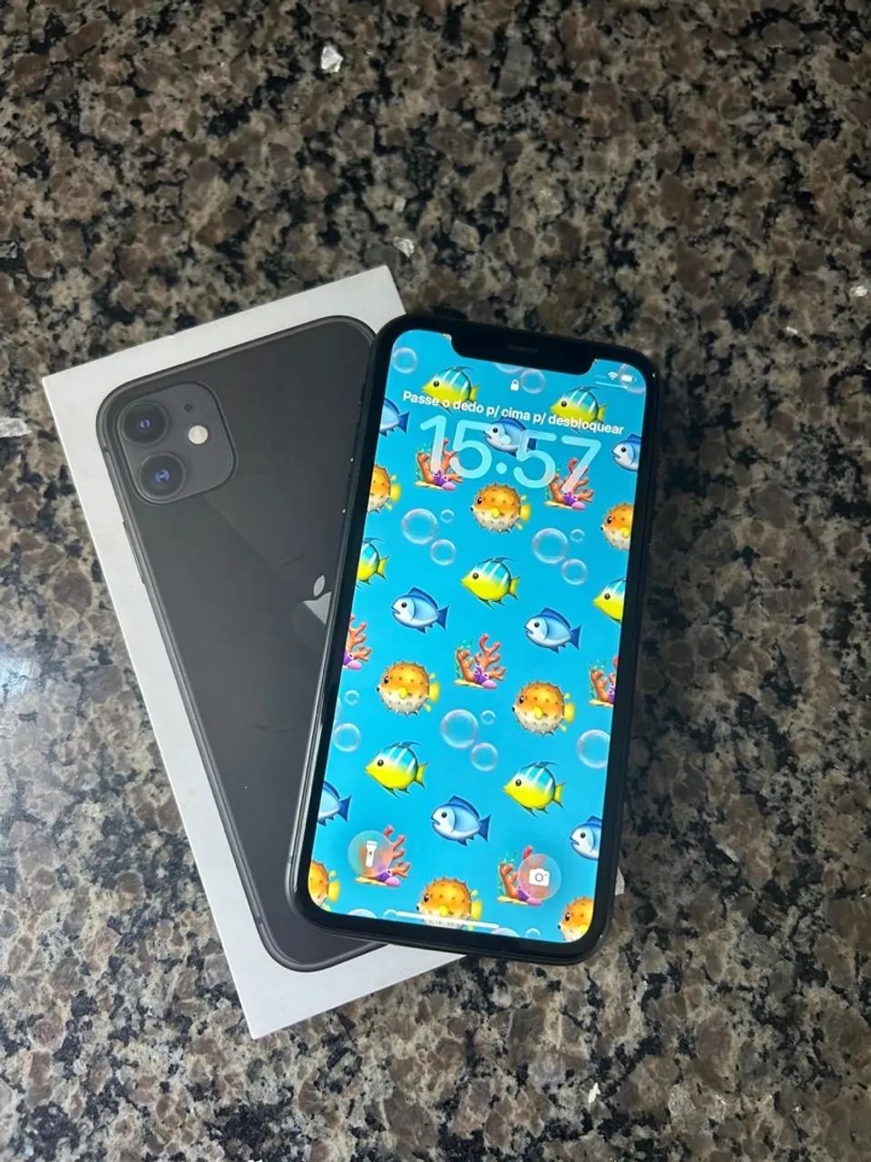 iPhone 11preto impecável,64 gb