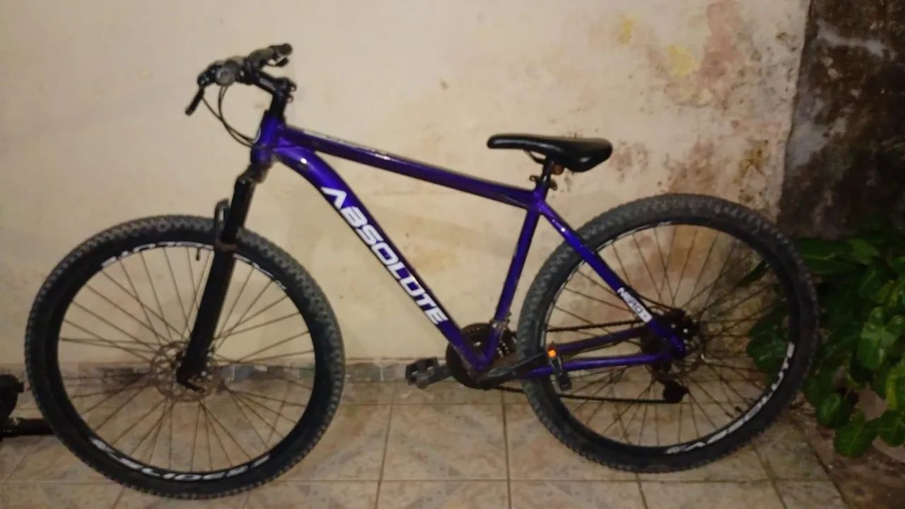 VENDO BIKE ABSOLUTE ROXA - Foto 2