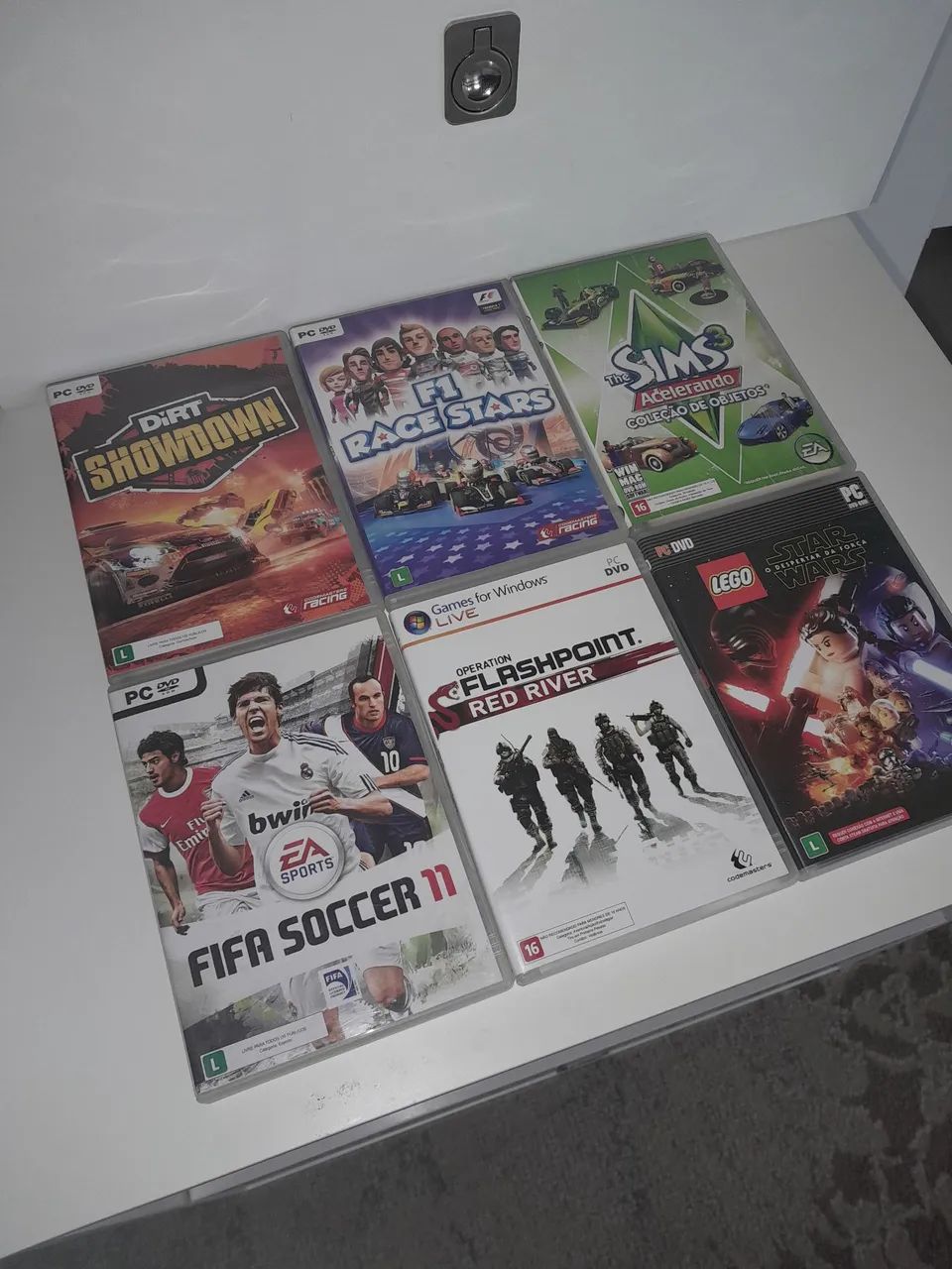 Lote de jogos para PC 