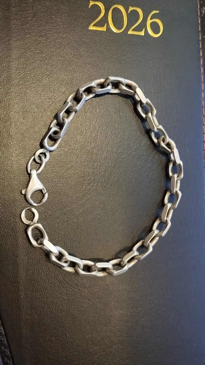 PULCEIRA MASCULINA DE PRATA  - Foto 2