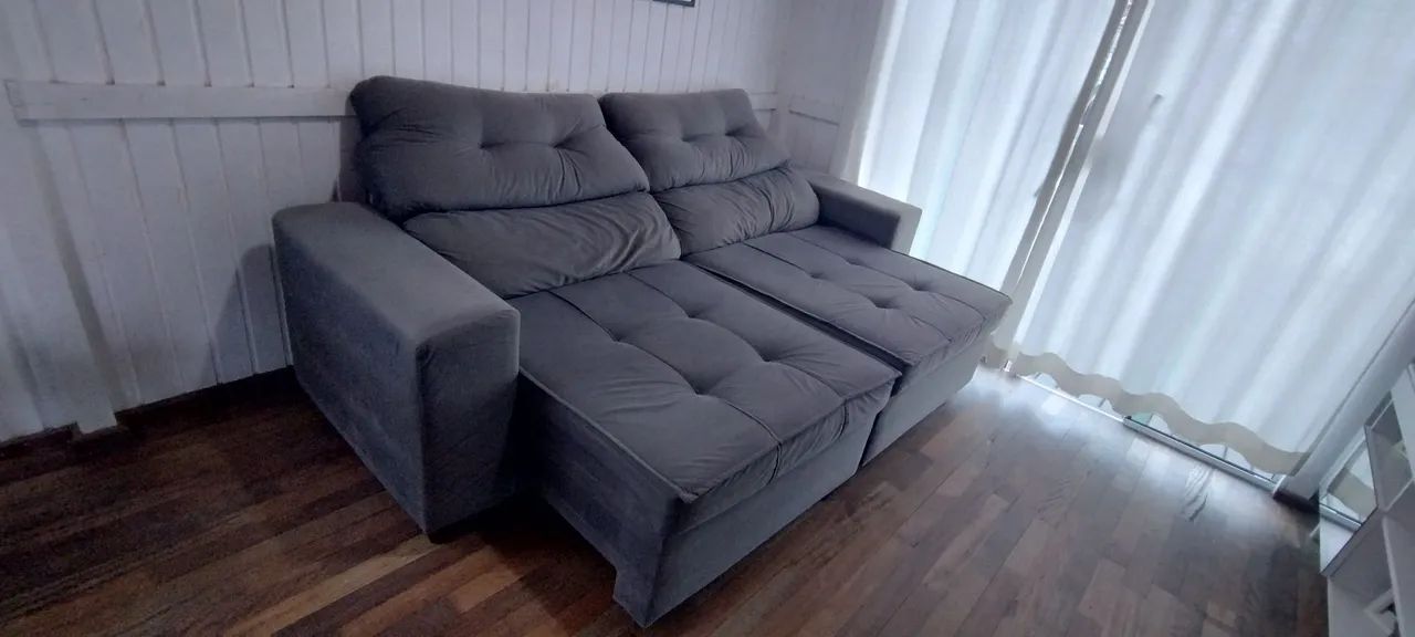 Sofá Retrátil e reclinável 2 lugares - Foto 4