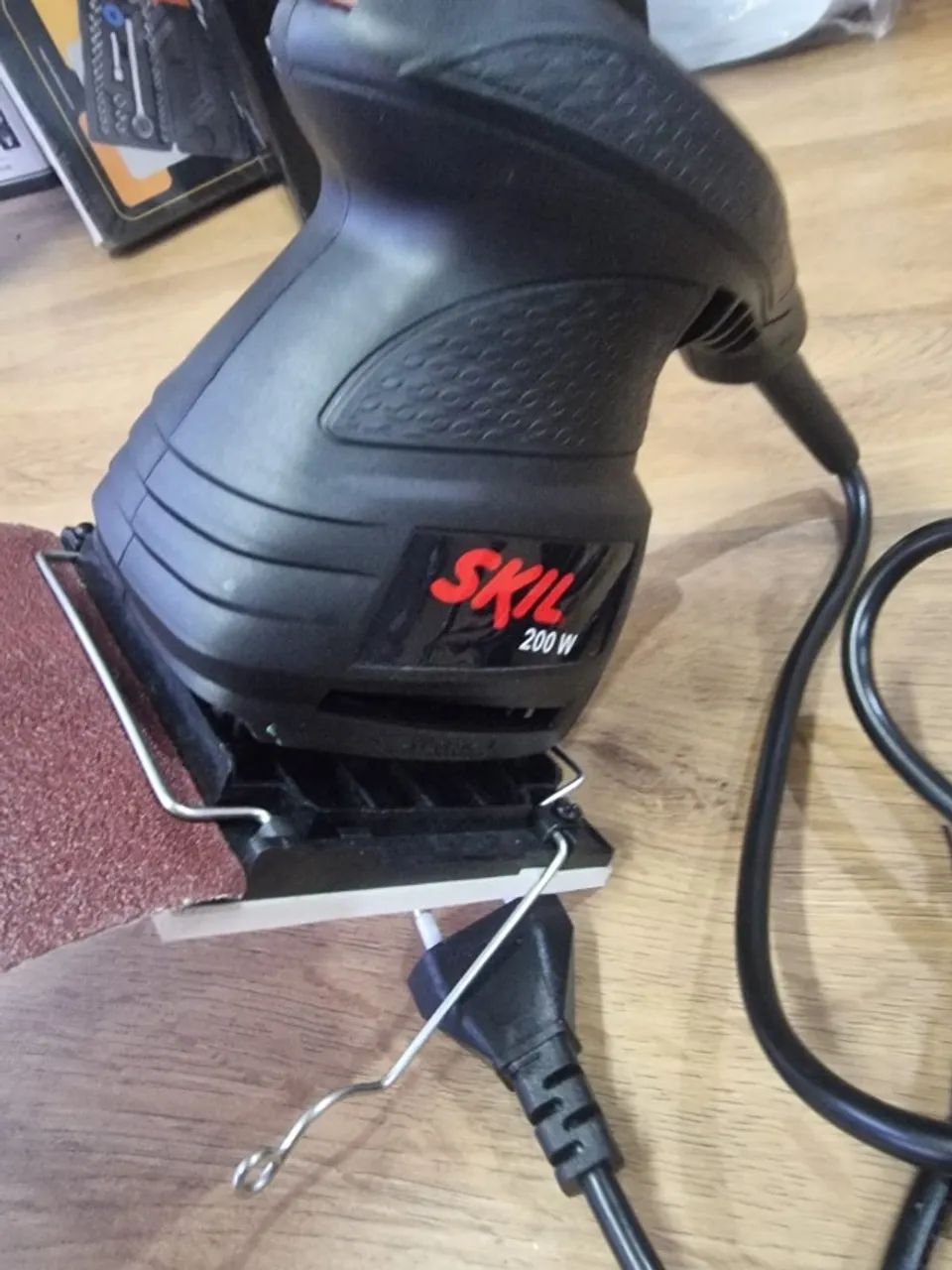 lixadeira orbital skil 200w 127v - Foto 5