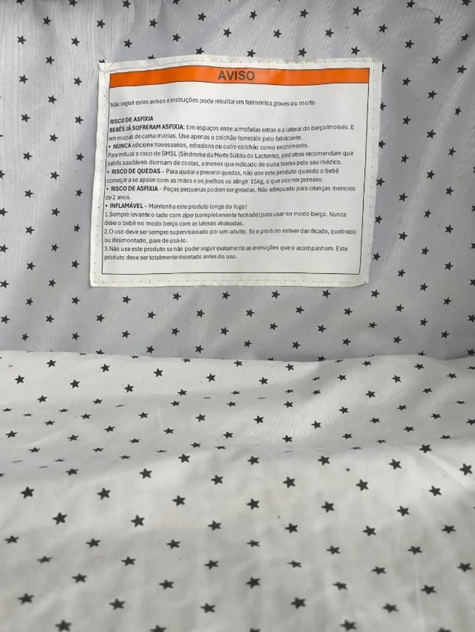 Berço Portátil e Acoplável Bambinelli - Foto 2