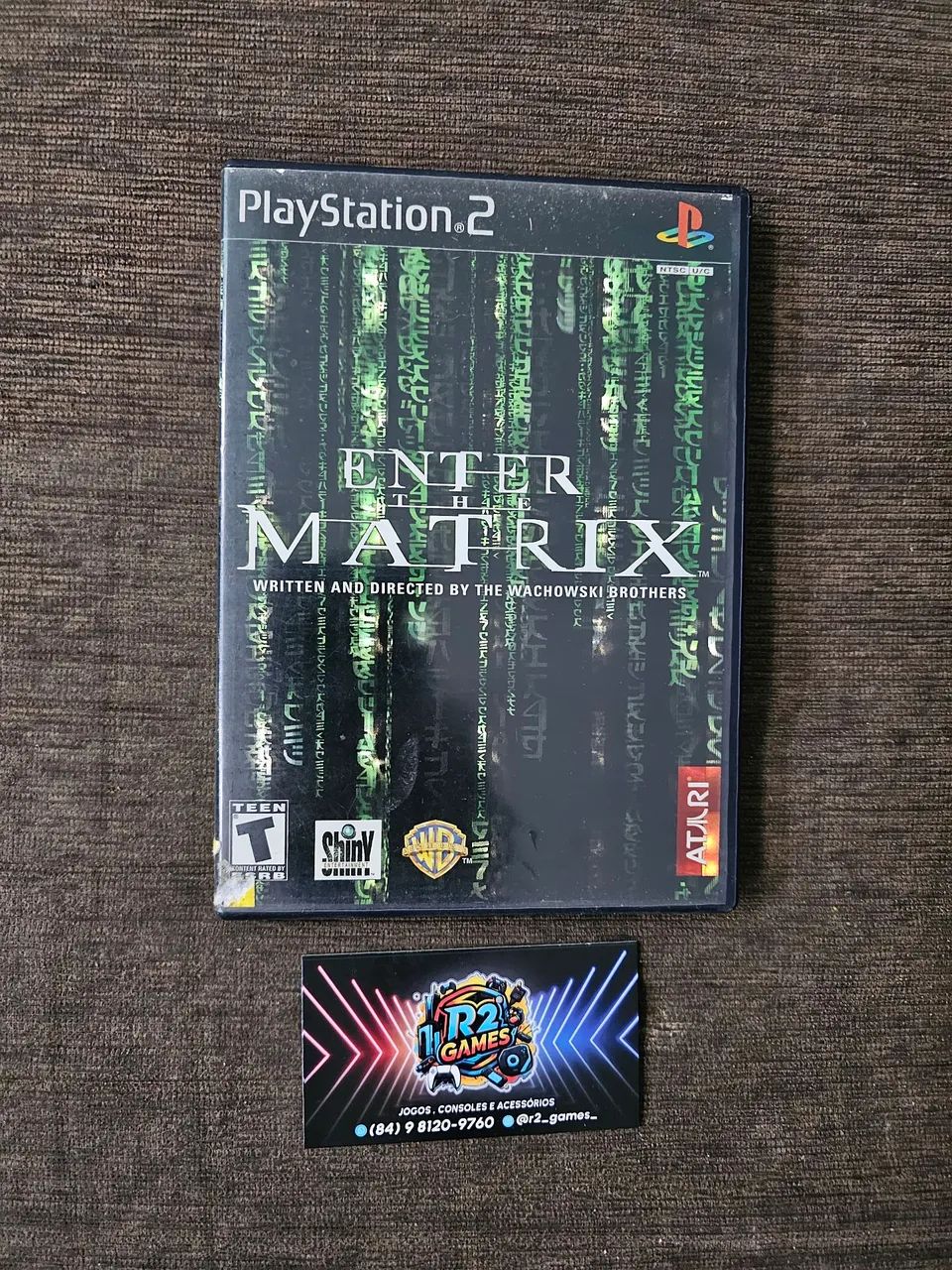 ENTER THE MATRIX (PS2) JOGO