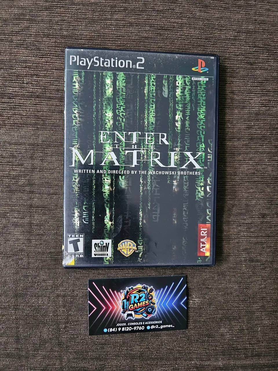 Rev MatriX 中古 15P2oz Matrix original PS2 japonês disco 2 (leia) - Jogos de Vídeo Game