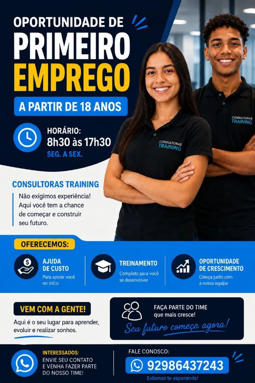 ESTAMOS CONTRATANTO! 