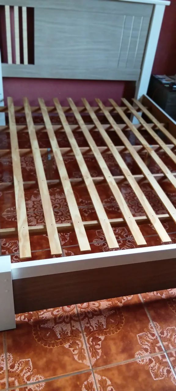 Cama casal padrão reforçada excelente estado  - Foto 3