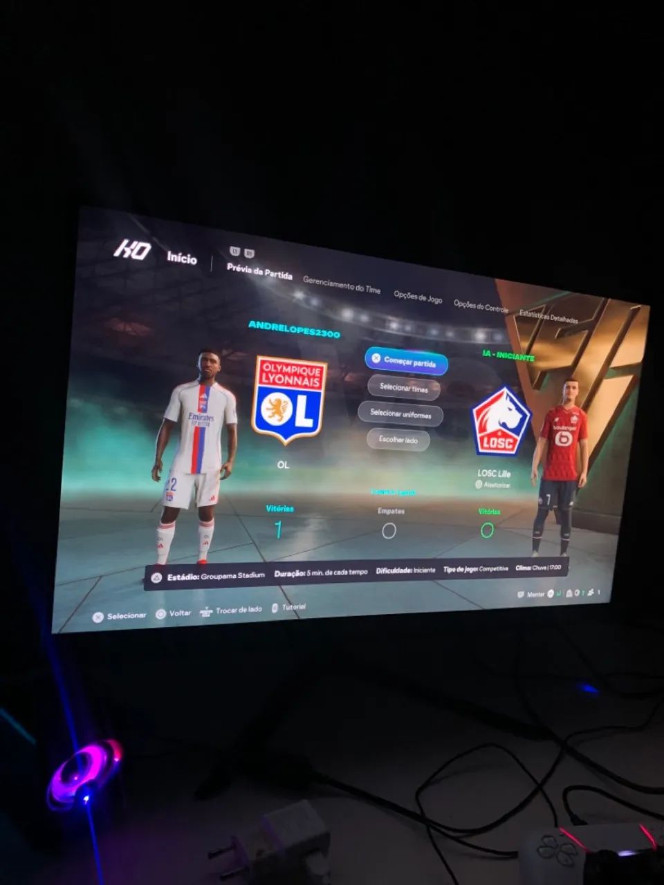 Ps5, 2 controles e 4 jogos  - Foto 3