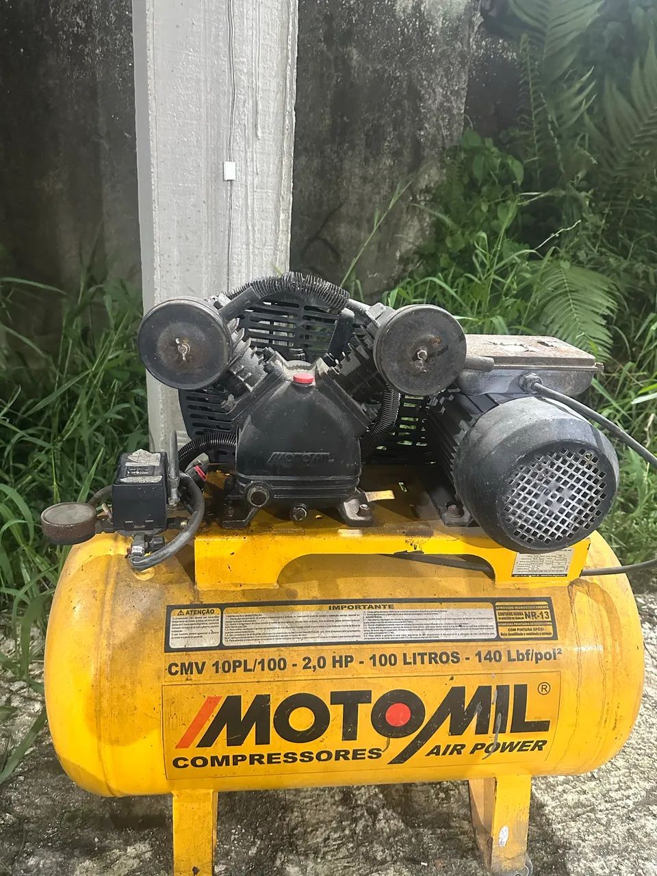 Compressor 100 litros  - Foto 2