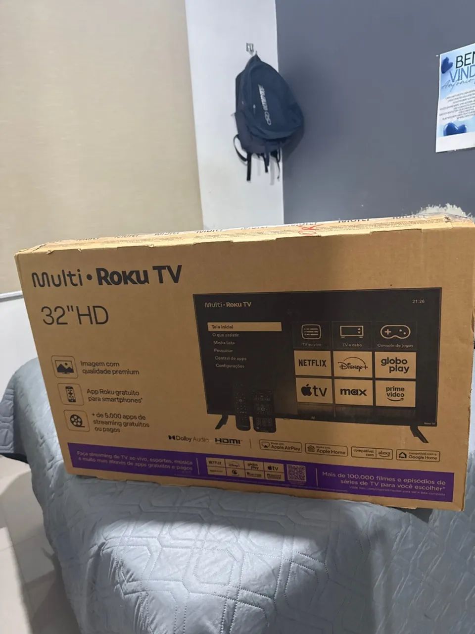 TELEVISÃO ROKU TV 32 POLEGADAS  - Foto 2