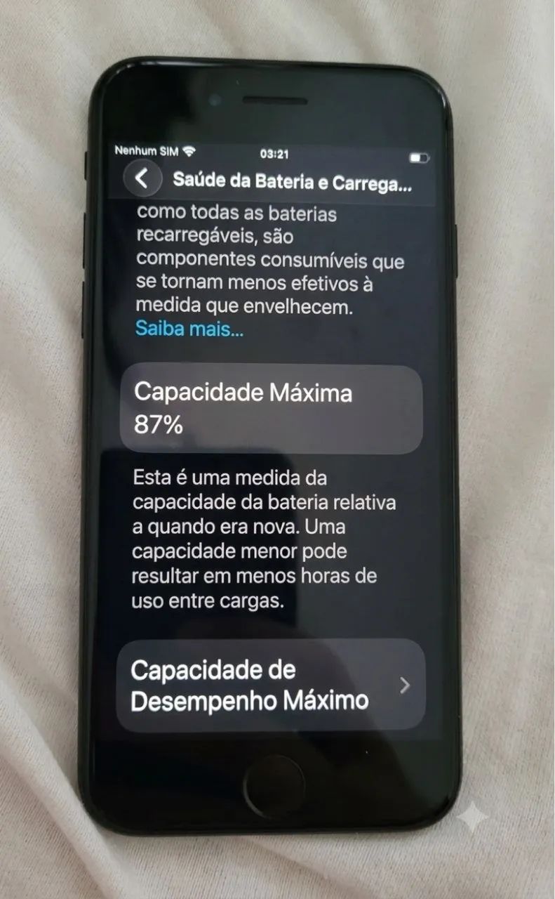 IPHONE SE 3 GERAÇÃO 64GB 5G - Foto 3