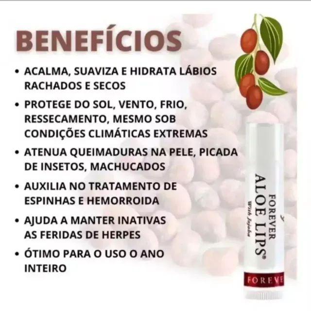 Protetor Labial Forever Living ORIGINAL - Foto 2