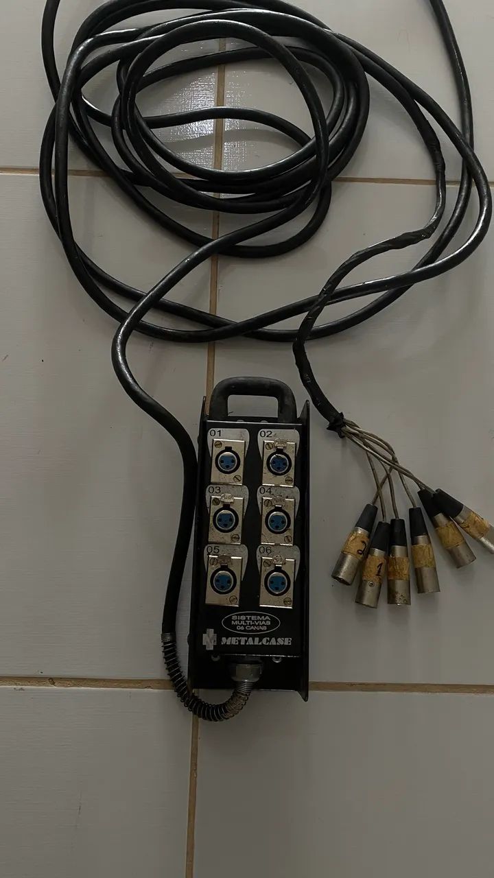 Medusa de 6m com conector 