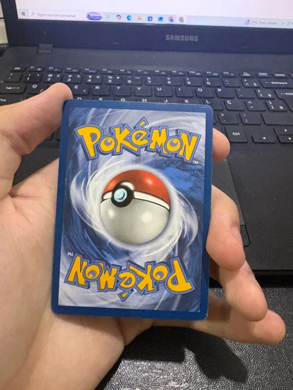 Carta pokémon original: Martelo avançado (162/160)  - Foto 2