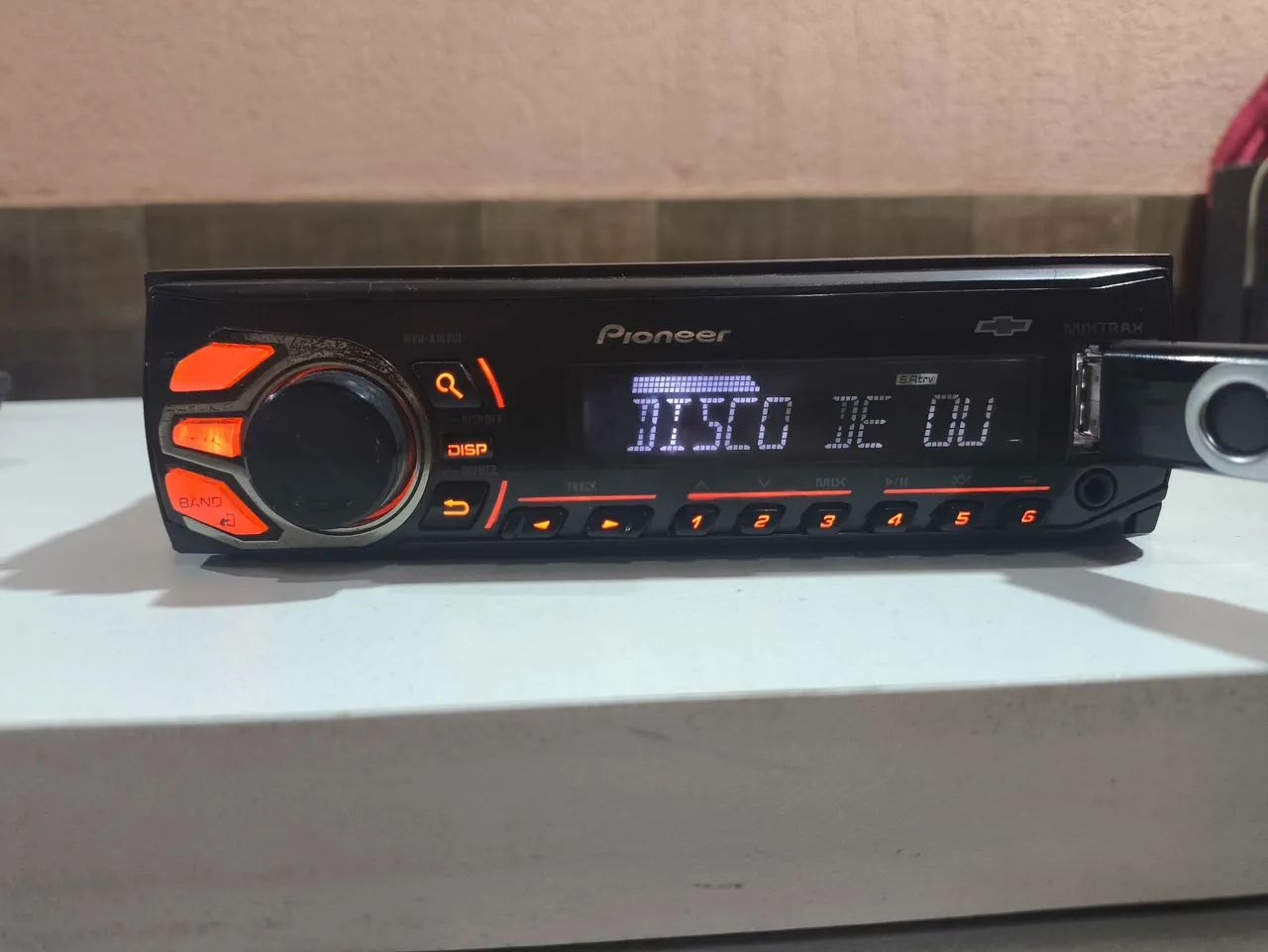 Pioneer mvh 168ui com Bluetooth  - Foto 3
