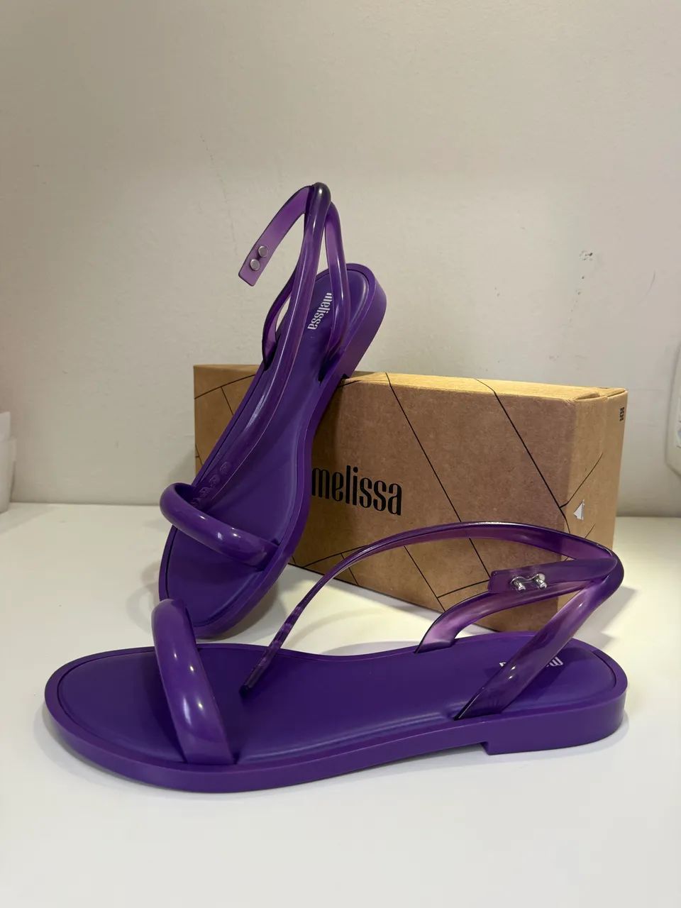 Sandália Melissa Wave Sandal roxa
