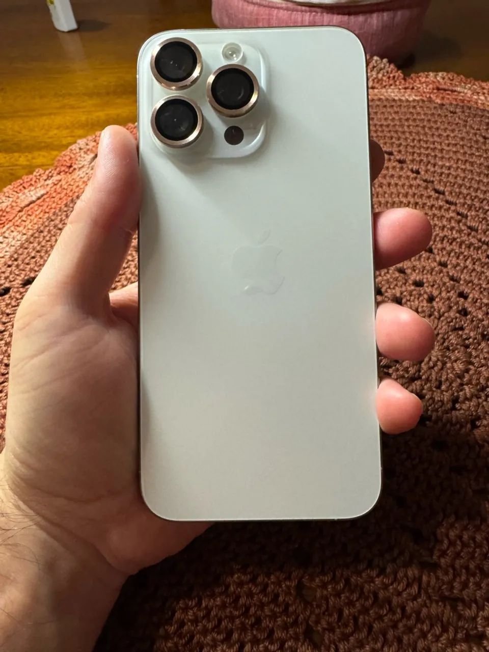 IPHONE 15 PRO MAX COM PELÍCULA DE LENTES UNICO DONO BAT 86%   - Foto 4
