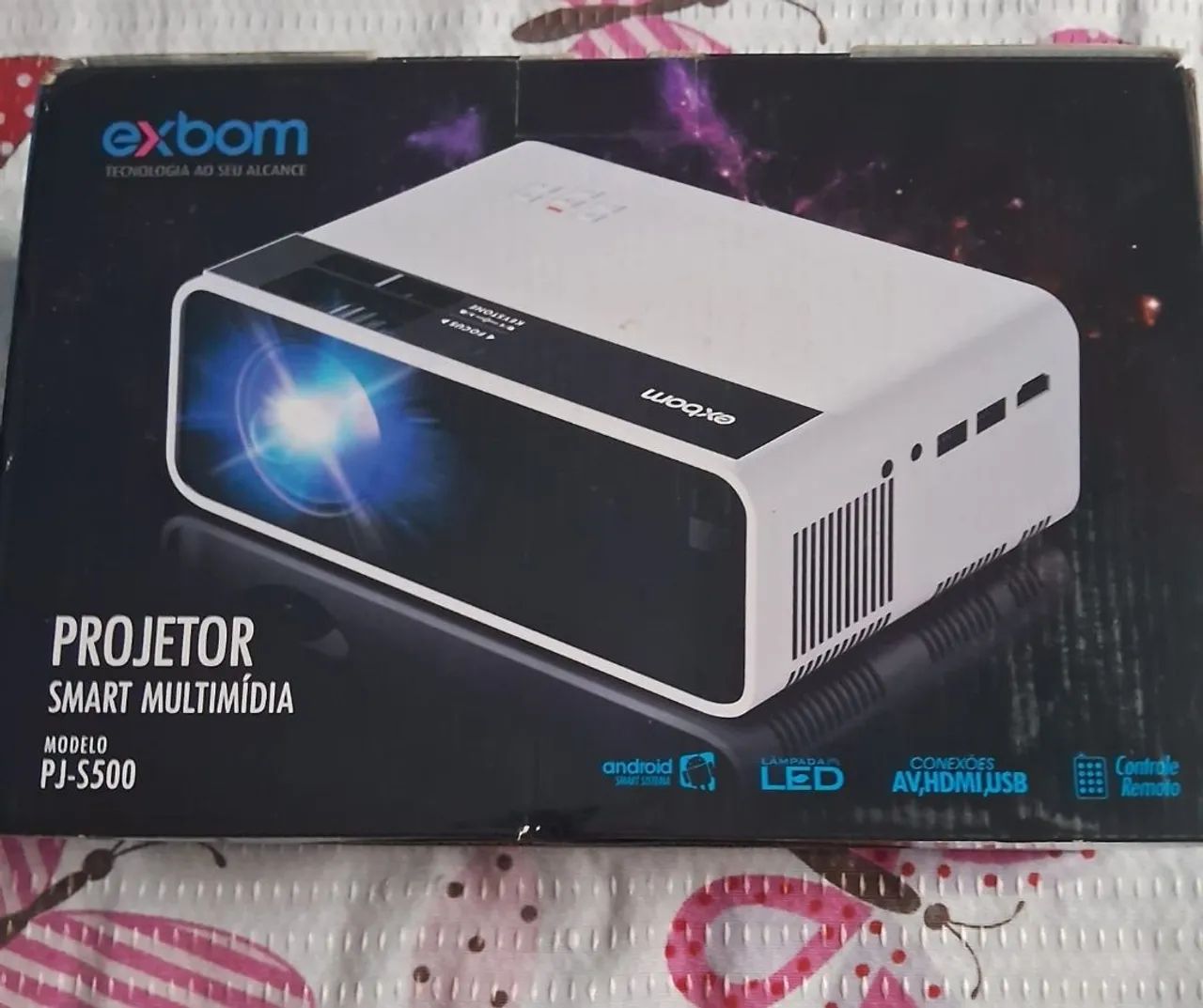 Projetor Led EXBOM PJ - S500