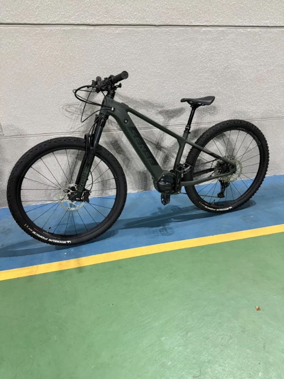 Sense Impact E-Trail Elétrica Aro 29 + Canote Retrátil Sentec - Foto 4